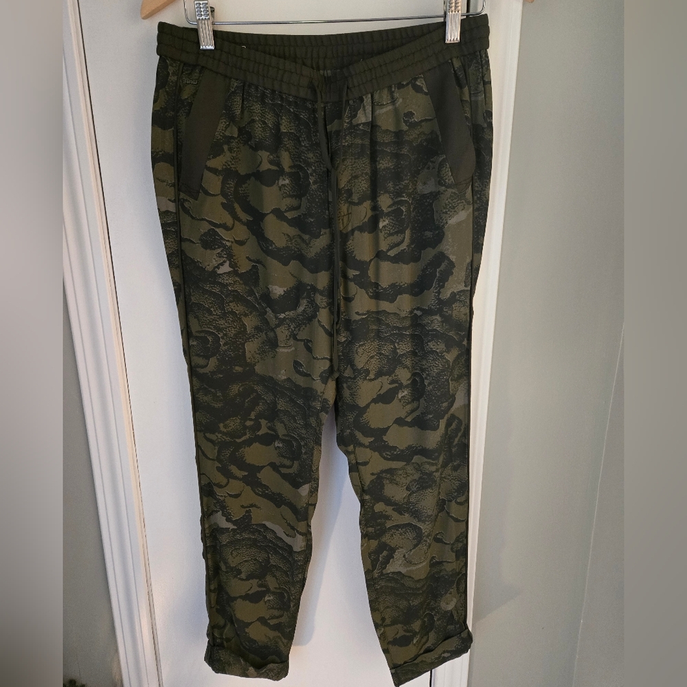 G-Star Raw The Bronson Chino Pants Size 28 Camo - Picture 10 of 14